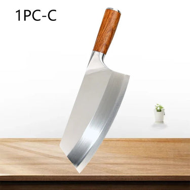 Premium Japanese Stainless Steel Bone Chopping Knife - InspiredGrabs.com